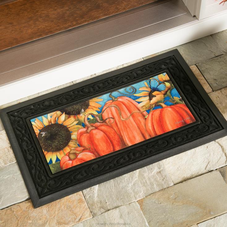 Plow & Hearth odważny i jasny czterosezonowy zestaw mat sasafrasowych 02XR61745 artykuły gospodarstwa domowego