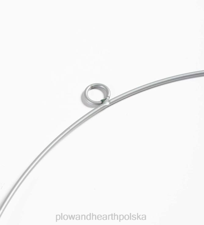 Plow & Hearth oświetlony świąteczny wieniec z drzewkami pędzla do butelek 02XR61700 artykuły gospodarstwa domowego