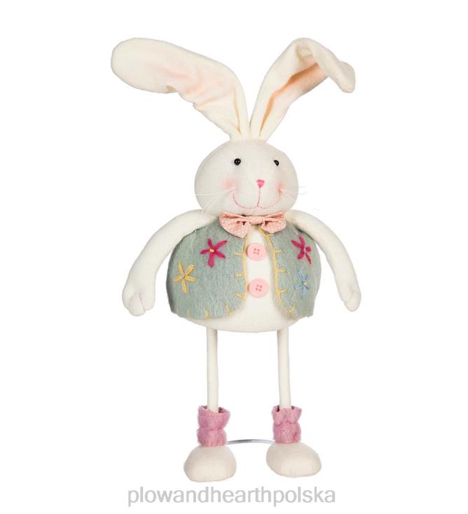 Plow & Hearth bujające się króliczki, zestaw 2 szt 02XR62397 artykuły gospodarstwa domowego