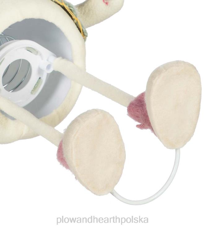 Plow & Hearth bujające się króliczki, zestaw 2 szt 02XR62397 artykuły gospodarstwa domowego