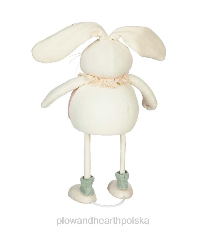 Plow & Hearth bujające się króliczki, zestaw 2 szt 02XR62397 artykuły gospodarstwa domowego