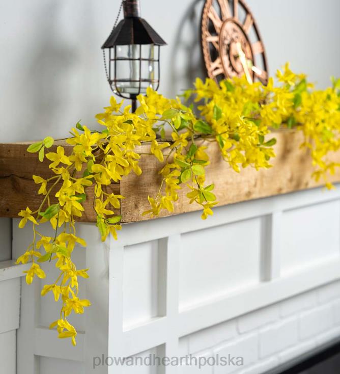 Plow & Hearth girlanda z forsycji 02XR62440 artykuły gospodarstwa domowego