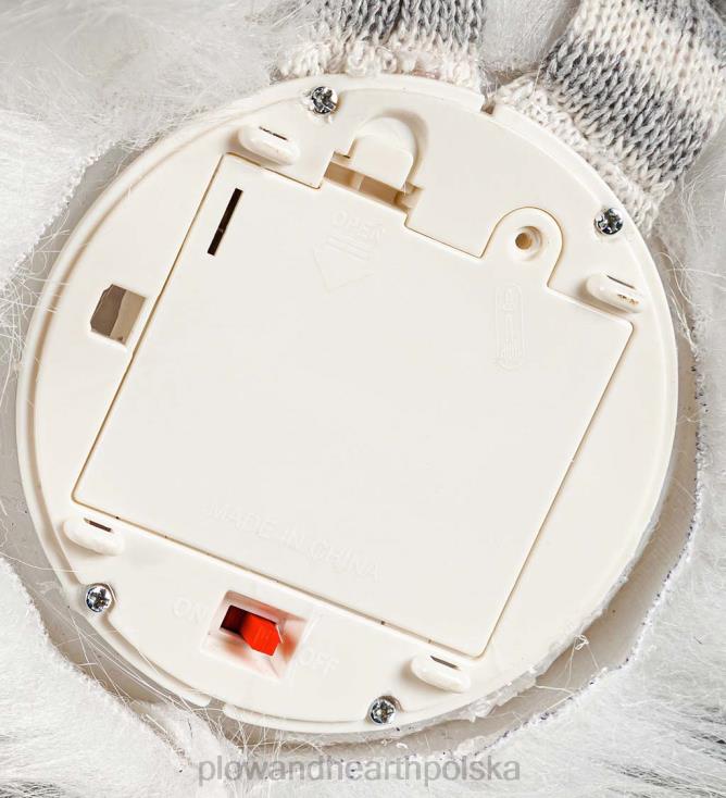 Plow & Hearth podświetlane walentynkowe krasnale ze zwisającymi nogami, zestaw 2 szt 02XR62389 artykuły gospodarstwa domowego