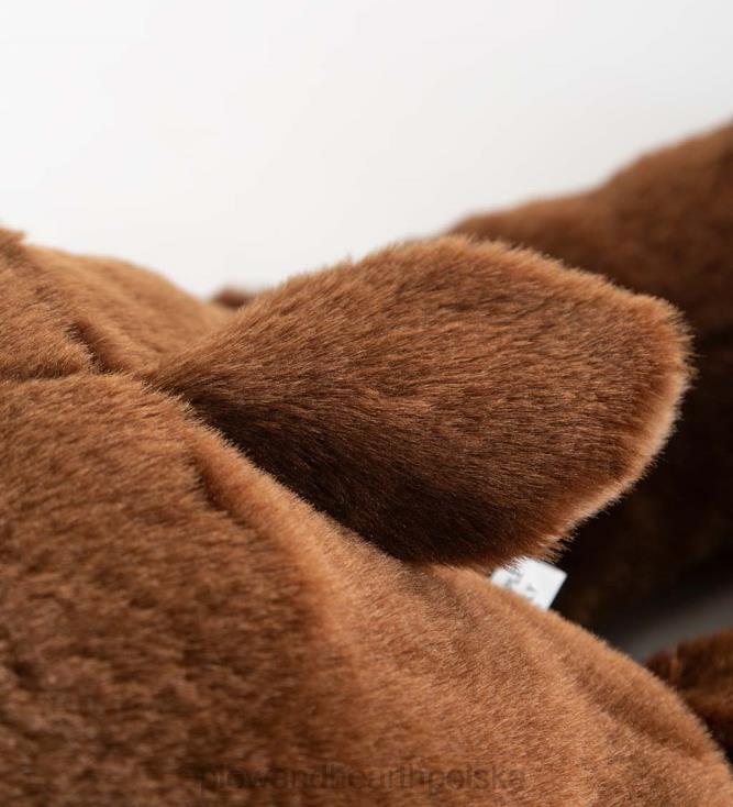 Plow & Hearth Ponadgabarytowa, pluszowa poduszka do przytulania w kształcie łosia 02XR62491 artykuły gospodarstwa domowego