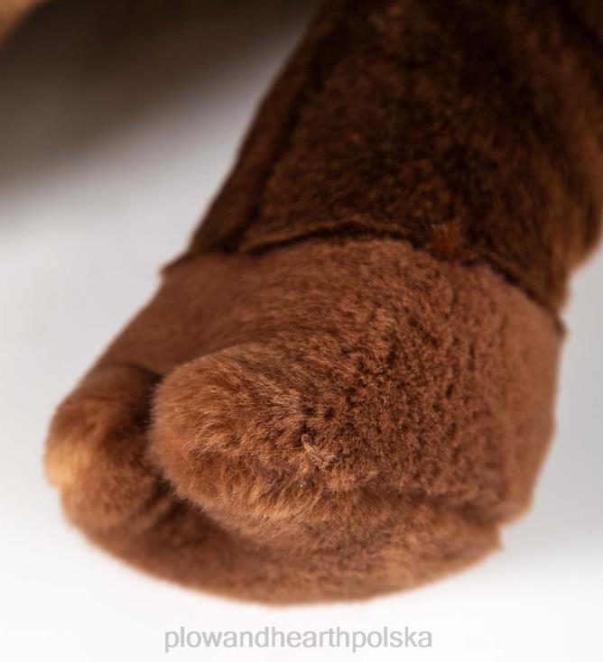 Plow & Hearth Ponadgabarytowa, pluszowa poduszka do przytulania w kształcie łosia 02XR62491 artykuły gospodarstwa domowego