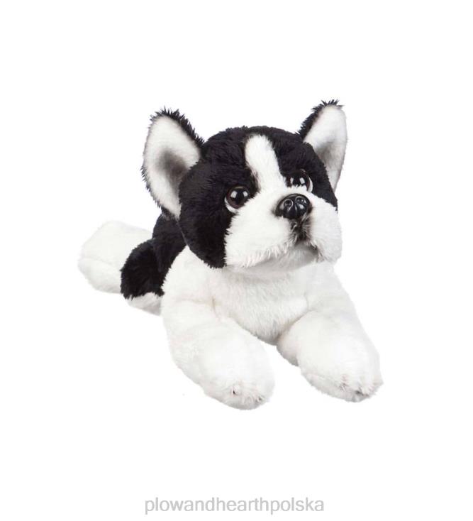 Plow & Hearth Pluszowa torba z fasolką boston terrier 02XR63104 artykuły gospodarstwa domowego