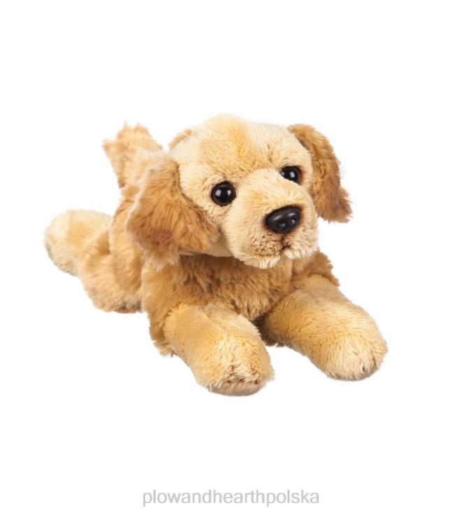 Plow & Hearth Pluszowa torba z fasolką golden retriever 02XR63101 artykuły gospodarstwa domowego