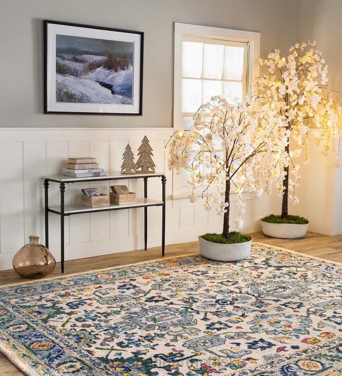 Plow & Hearth Malowidło ścienne oprawione w świeży śnieg 02XR62512 artykuły gospodarstwa domowego