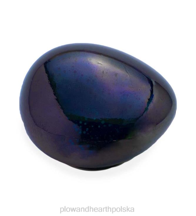 Plow & Hearth oświetlone szkło artystyczne dekoracyjne świecące skały ogrodowe - zielone 02XR61680 artykuły gospodarstwa domowego