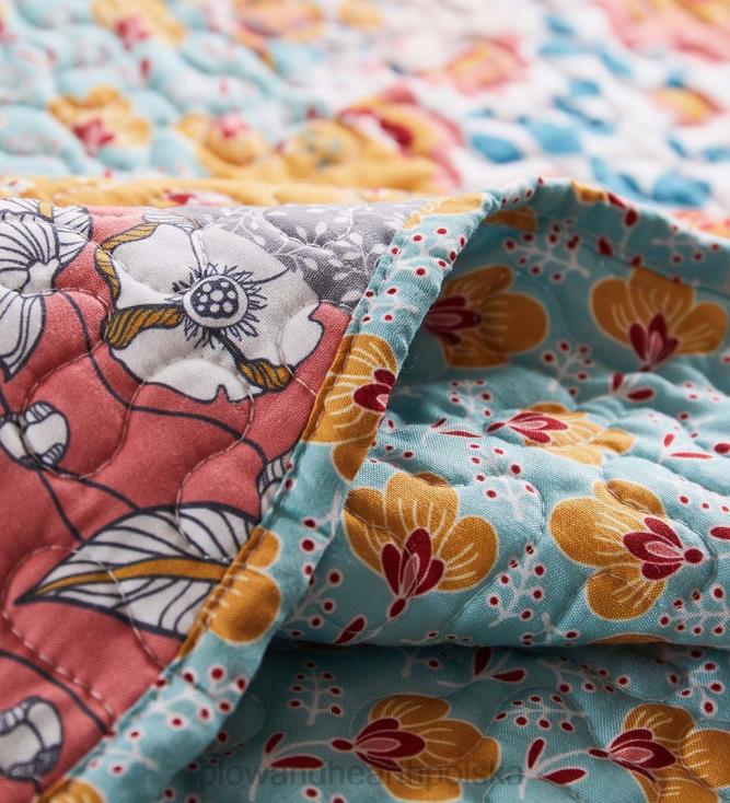 Plow & Hearth Pikowany komplet pościeli Karissa 02XR62670 artykuły gospodarstwa domowego