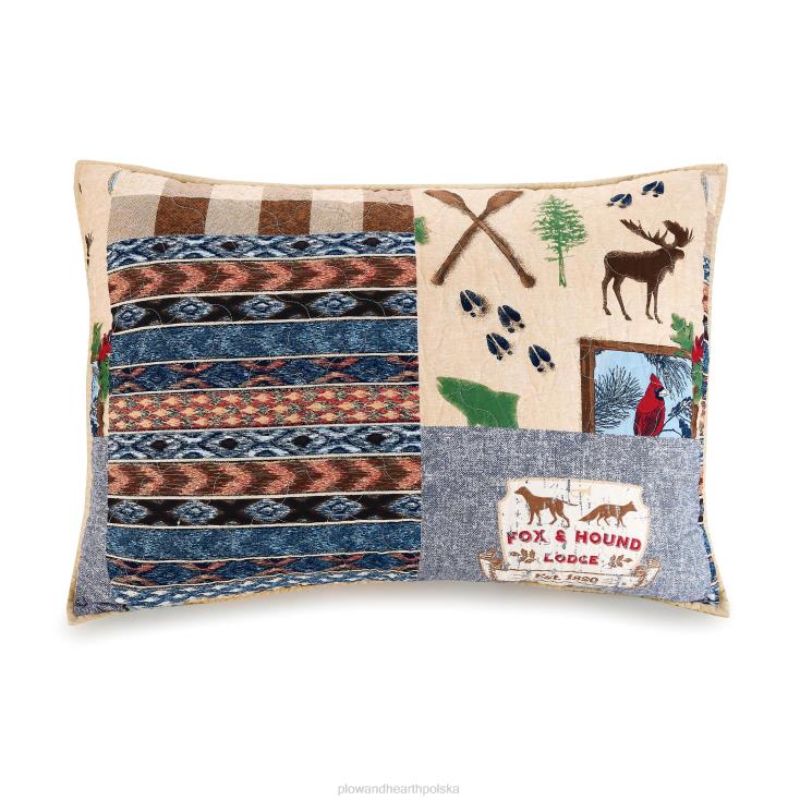 Plow & Hearth Zestaw 3 kołder bawełnianych wilderness - pełny/królowa 02XR62658 artykuły gospodarstwa domowego