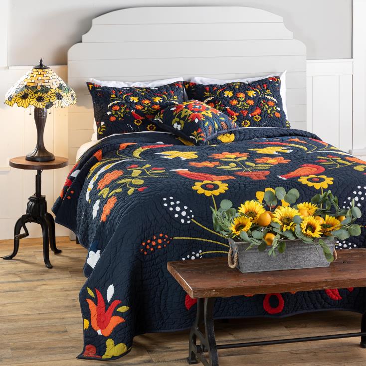 Plow & Hearth Zestaw kołder w stylu ludowym Ansley 02XR62649 artykuły gospodarstwa domowego