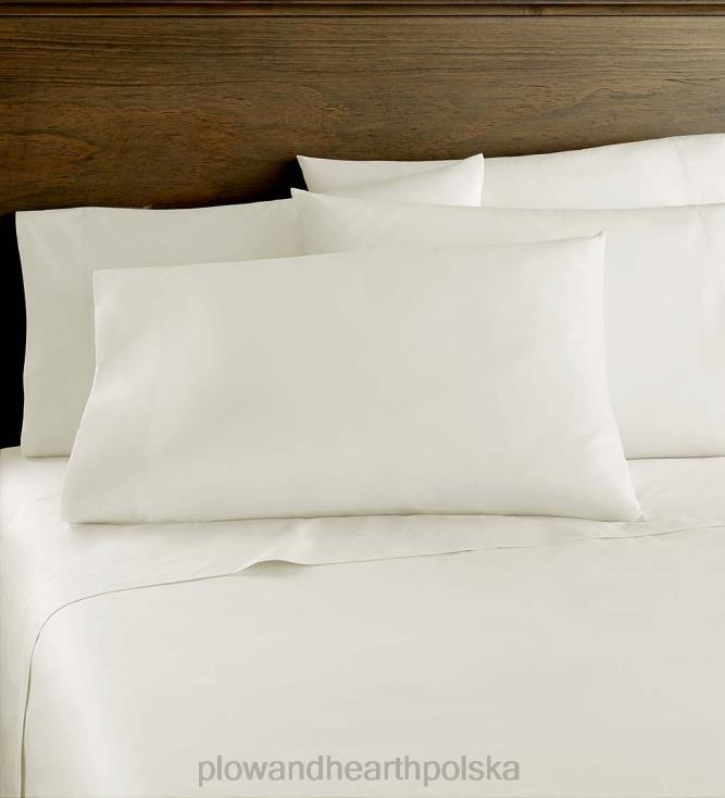 Plow & Hearth Zestaw arkuszy olivia sateen o gramaturze 400 nitek 02XR62680 artykuły gospodarstwa domowego
