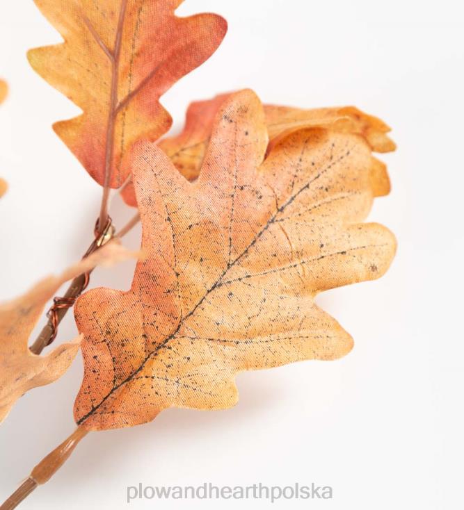 Plow & Hearth Wewnątrz/na zewnątrz oświetlone rdzawe gałęzie dębu, zestaw 2 szt 02XR61564 artykuły gospodarstwa domowego