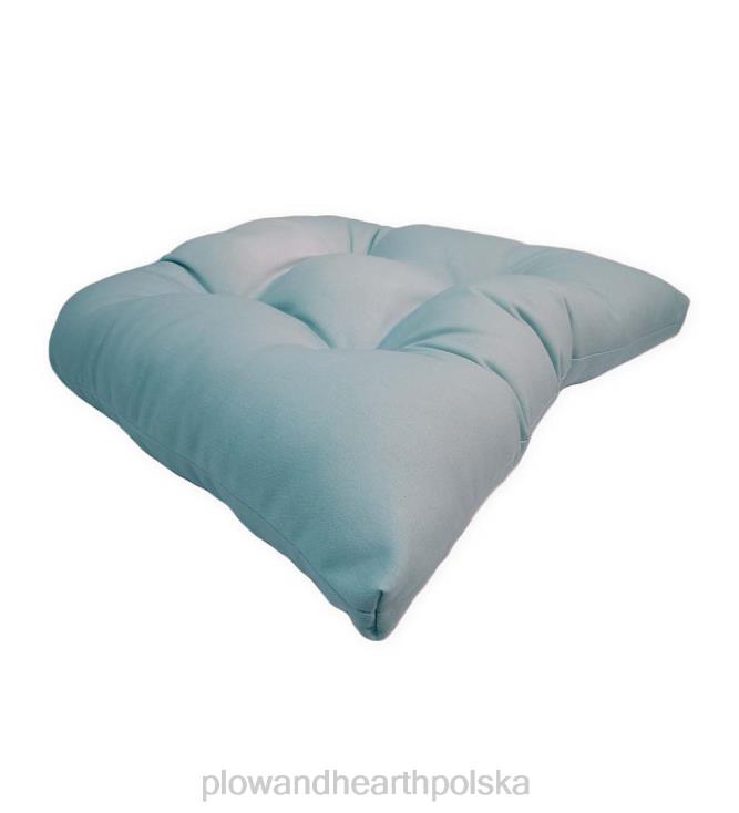 Plow & Hearth klasyczna okrągła poduszka na krzesło, 18