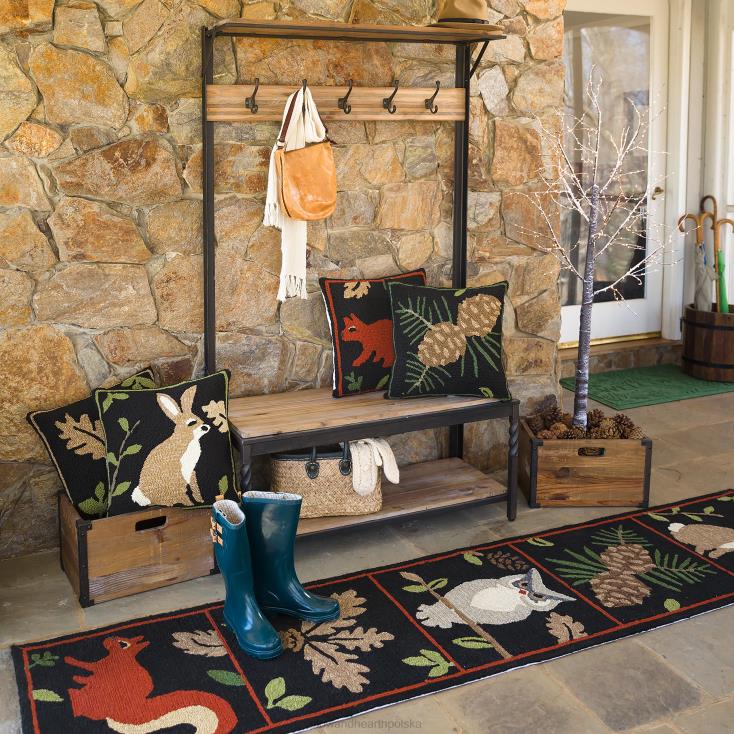 Plow & Hearth Biegacz leśny wewnątrz/na zewnątrz 02XR61279 artykuły gospodarstwa domowego