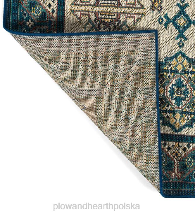 Plow & Hearth Duży dywan Jacksonville do użytku wewnątrz i na zewnątrz 02XR61409 artykuły gospodarstwa domowego