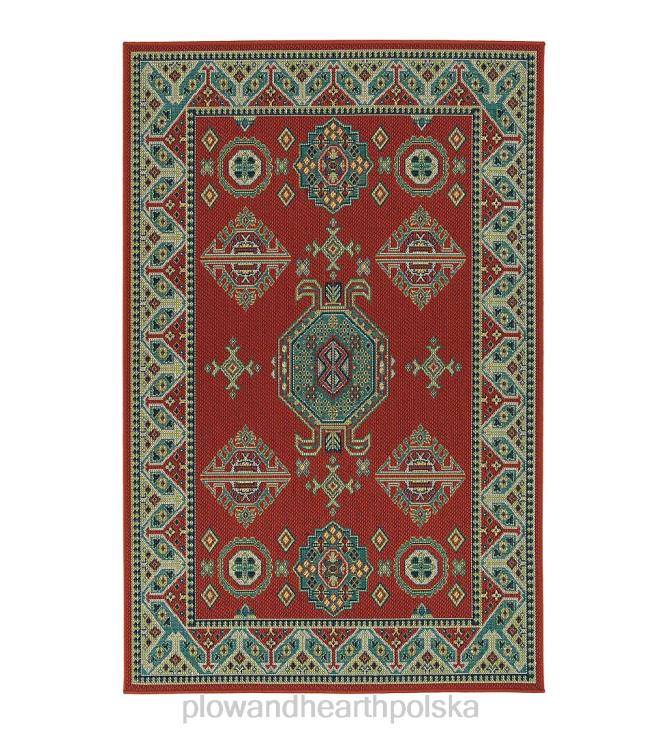 Plow & Hearth Duży dywan Jacksonville do użytku wewnątrz i na zewnątrz 02XR61409 artykuły gospodarstwa domowego