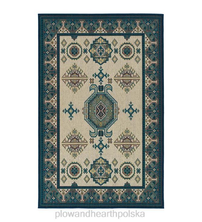 Plow & Hearth Duży dywan Jacksonville do użytku wewnątrz i na zewnątrz 02XR61409 artykuły gospodarstwa domowego