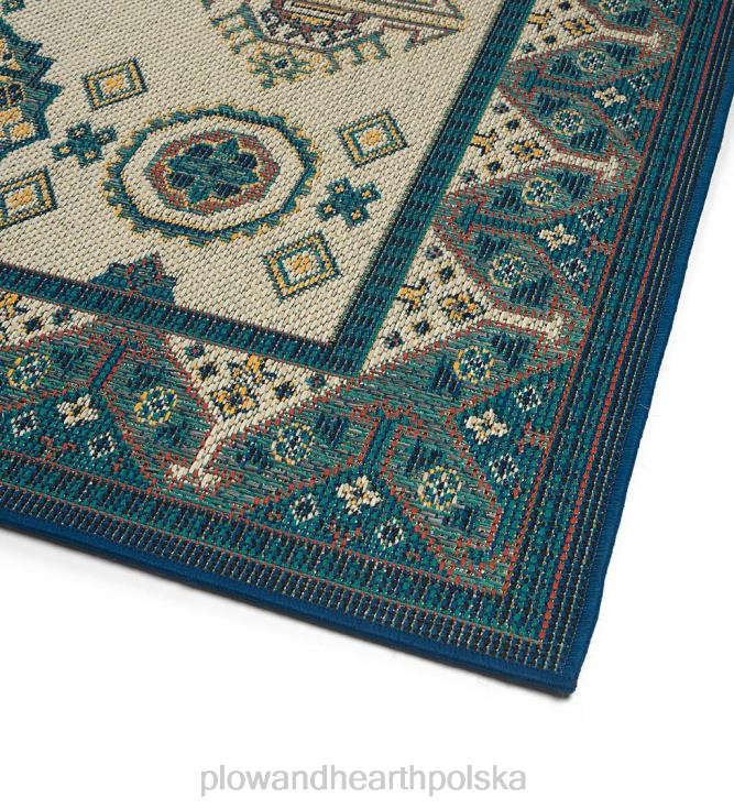 Plow & Hearth Duży dywan Jacksonville do użytku wewnątrz i na zewnątrz 02XR61409 artykuły gospodarstwa domowego