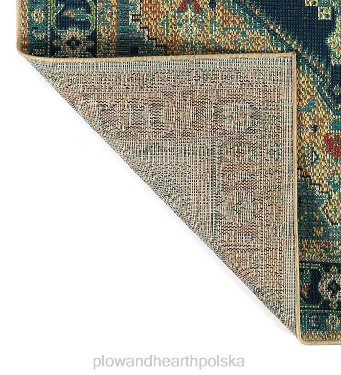 Plow & Hearth Duży dywanik Pensacola do użytku wewnątrz i na zewnątrz 02XR61456 artykuły gospodarstwa domowego