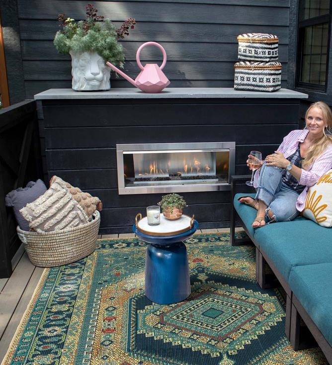 Plow & Hearth Duży dywanik Pensacola do użytku wewnątrz i na zewnątrz 02XR61456 artykuły gospodarstwa domowego