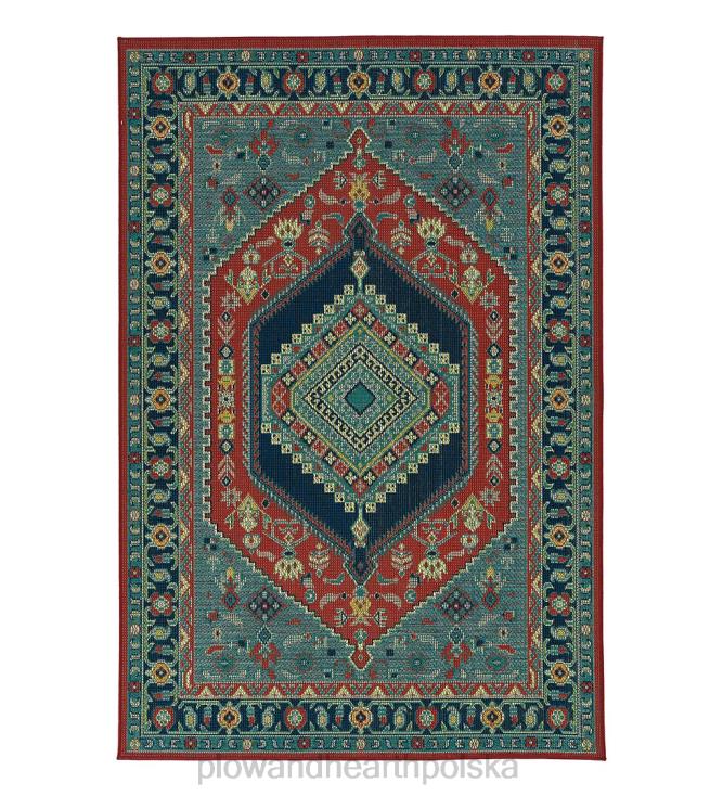 Plow & Hearth Duży dywanik Pensacola do użytku wewnątrz i na zewnątrz 02XR61456 artykuły gospodarstwa domowego