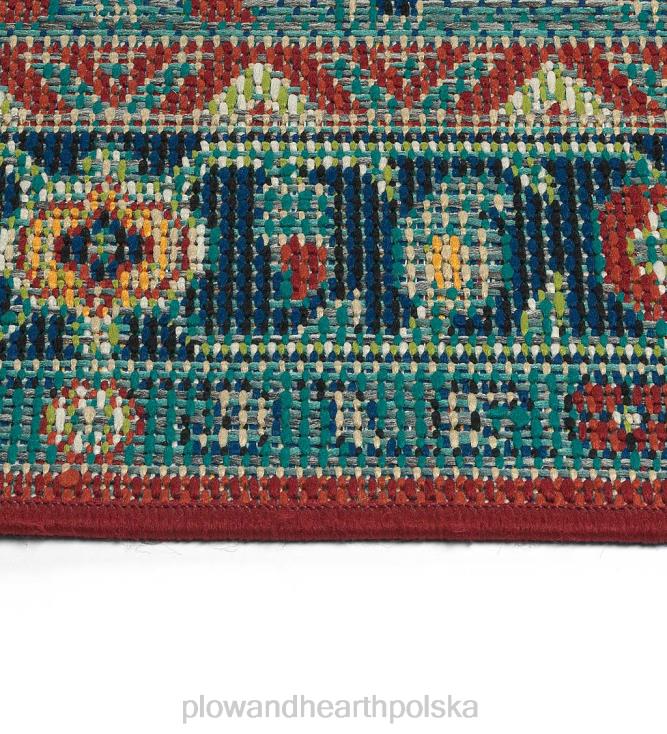 Plow & Hearth Duży dywanik Pensacola do użytku wewnątrz i na zewnątrz 02XR61456 artykuły gospodarstwa domowego