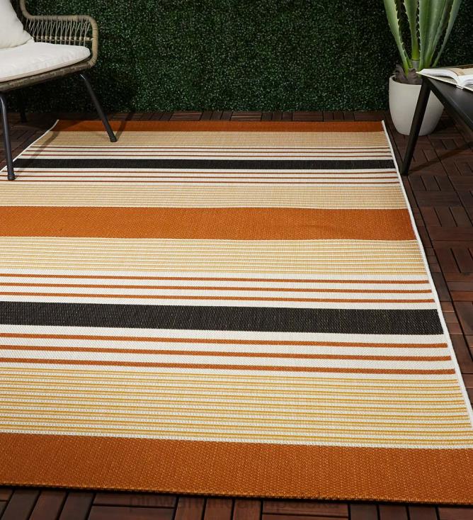 Plow & Hearth Dywan Mill Creek do użytku wewnątrz/na zewnątrz 02XR61418 artykuły gospodarstwa domowego