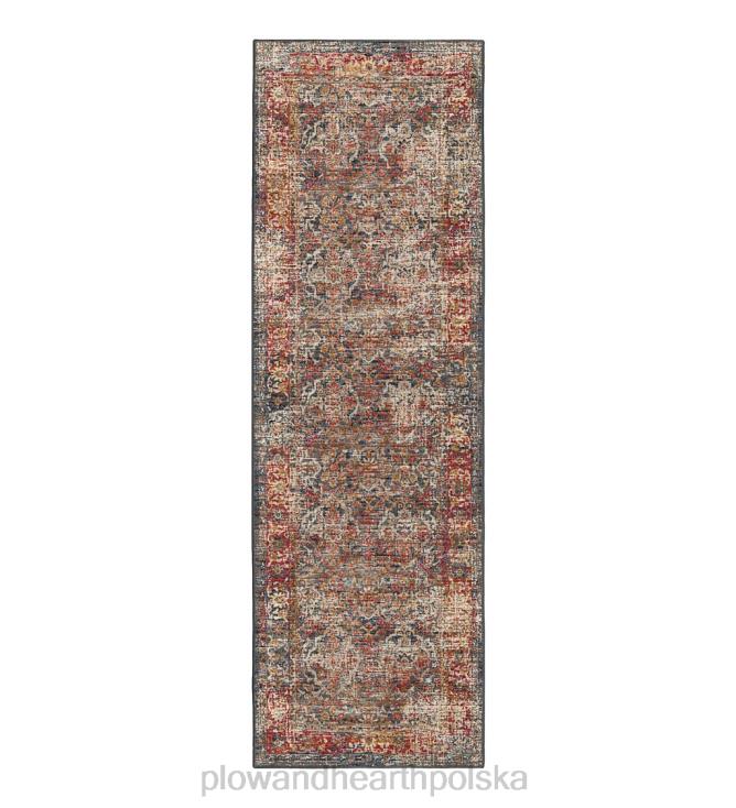 Plow & Hearth Dywan graniczny młyna do grobów wewnątrz i na zewnątrz 02XR61343 artykuły gospodarstwa domowego