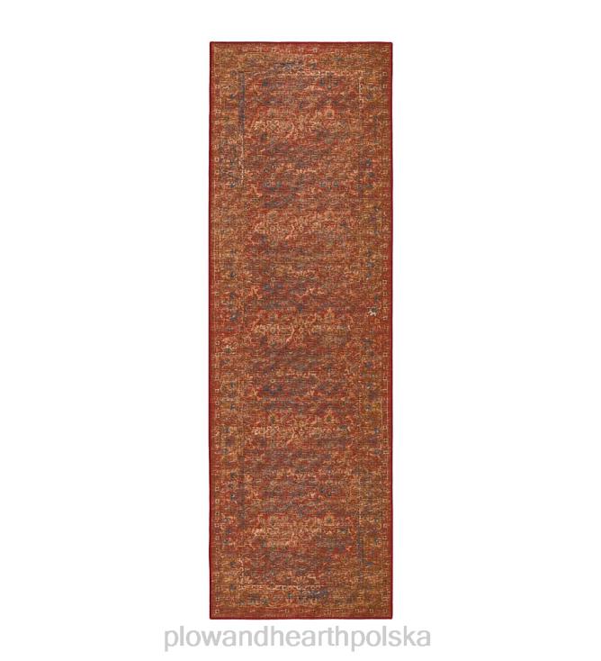 Plow & Hearth Dywan graniczny młyna do grobów wewnątrz i na zewnątrz 02XR61343 artykuły gospodarstwa domowego