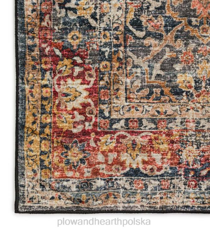 Plow & Hearth Dywan graniczny młyna do grobów wewnątrz i na zewnątrz 02XR61343 artykuły gospodarstwa domowego