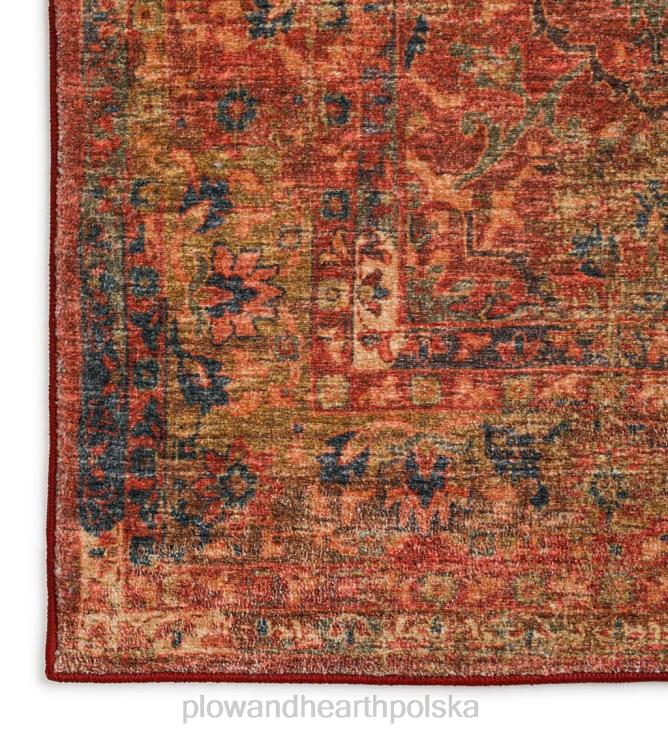 Plow & Hearth Dywan graniczny młyna do grobów wewnątrz i na zewnątrz 02XR61343 artykuły gospodarstwa domowego