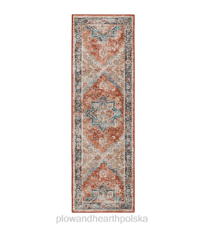 Plow & Hearth Dywan medalionowy do grobów wewnątrz i na zewnątrz 02XR61318 artykuły gospodarstwa domowego