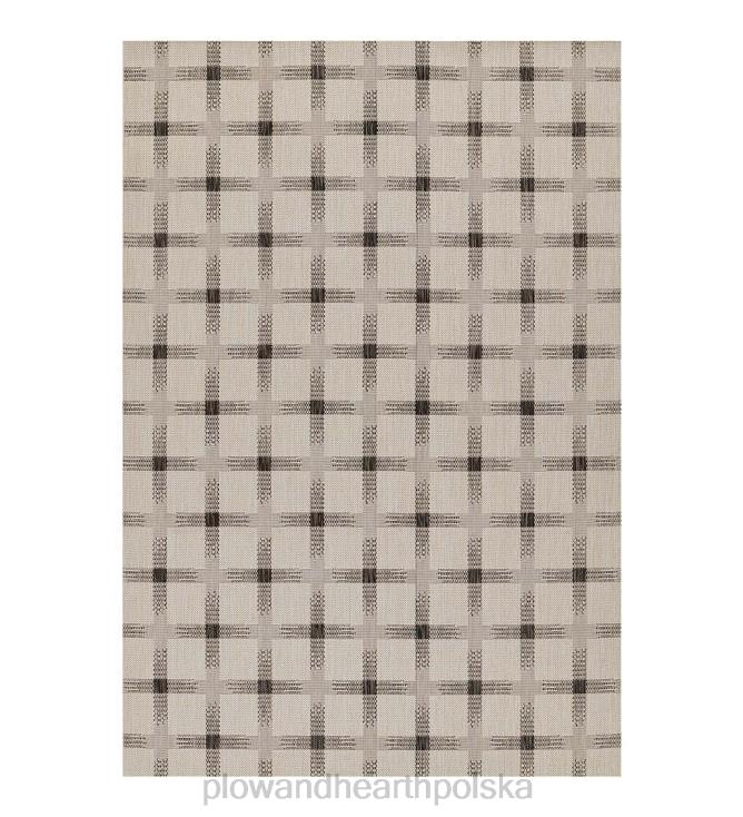 Plow & Hearth Dywan polipropylenowy Aurora do użytku wewnątrz i na zewnątrz 02XR61440 artykuły gospodarstwa domowego