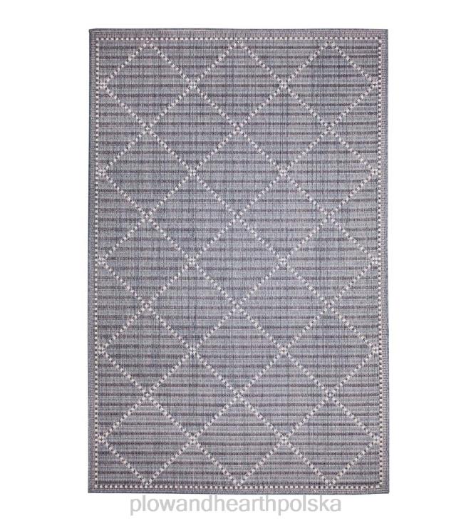 Plow & Hearth Dywan polipropylenowy Diamonds do użytku wewnątrz i na zewnątrz 02XR61429 artykuły gospodarstwa domowego