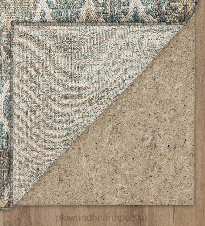 Plow & Hearth Dywan polipropylenowy la grange ikat do użytku wewnątrz i na zewnątrz 02XR61342 artykuły gospodarstwa domowego