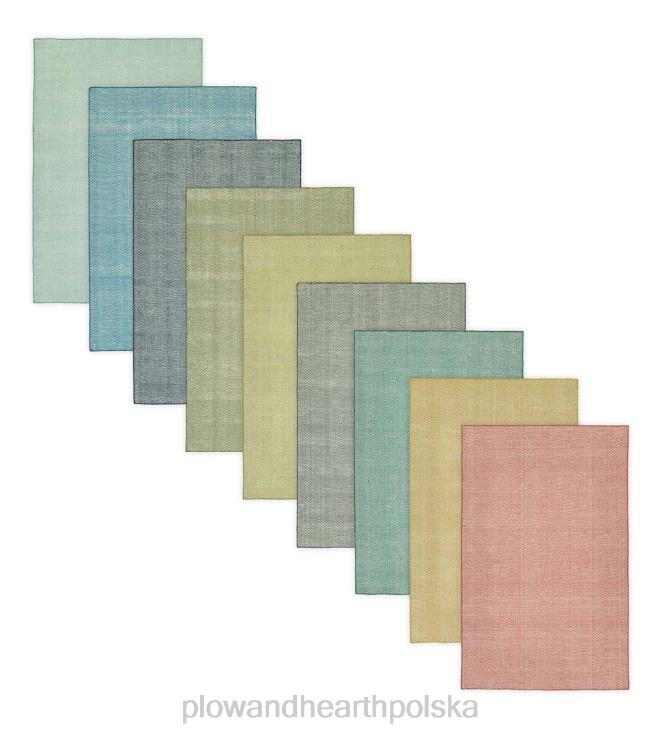 Plow & Hearth Dywan w jodełkę Fair Isle do użytku wewnątrz i na zewnątrz 02XR61399 artykuły gospodarstwa domowego