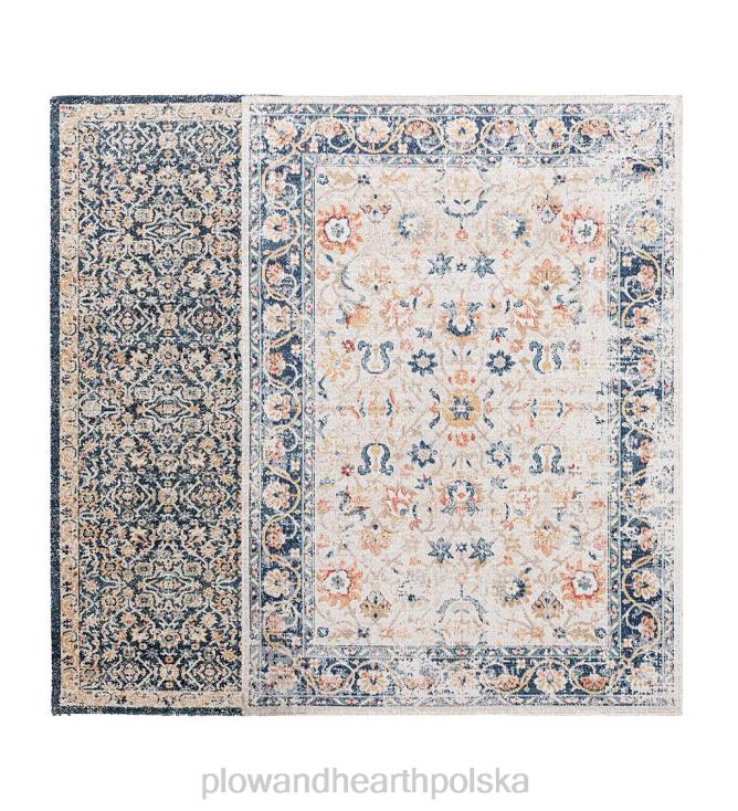 Plow & Hearth Dywan w kształcie penelopy do użytku wewnątrz i na zewnątrz 02XR61448 artykuły gospodarstwa domowego