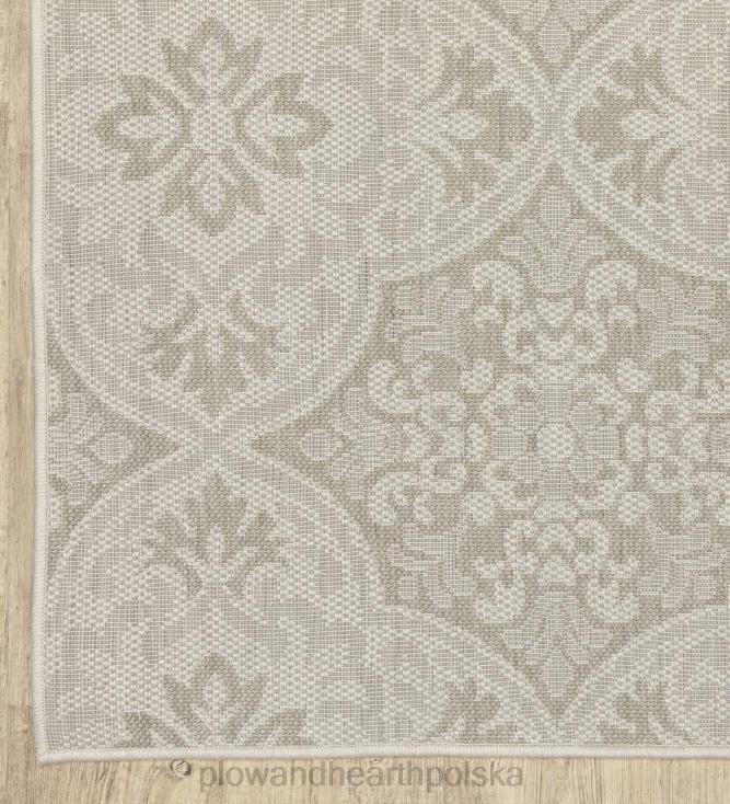 Plow & Hearth Hamilton Vintage dywan do użytku wewnątrz i na zewnątrz 02XR61439 artykuły gospodarstwa domowego