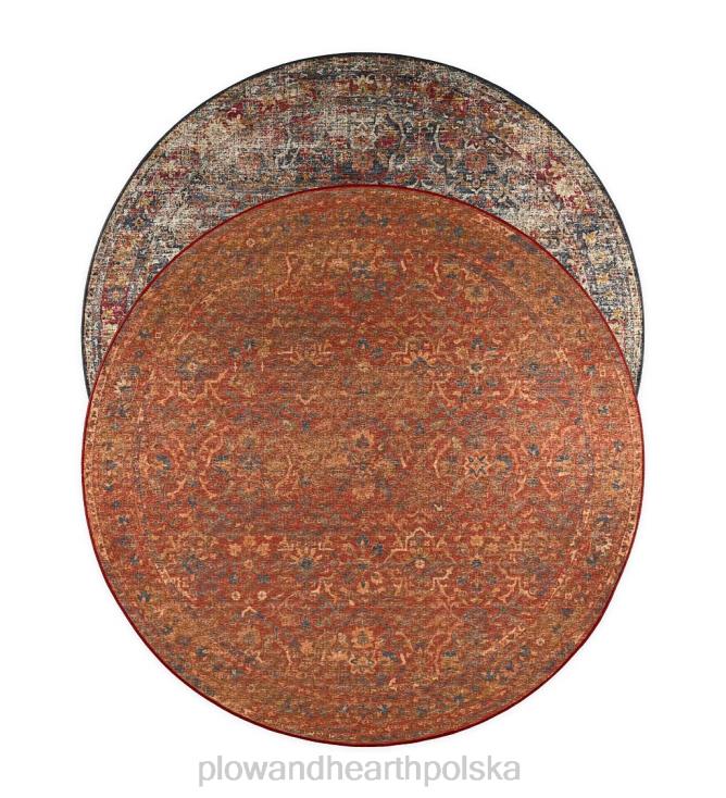 Plow & Hearth Okrągły dywanik do grobów wewnątrz i na zewnątrz 02XR61350 artykuły gospodarstwa domowego