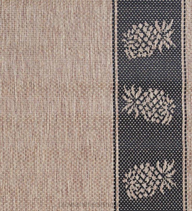 Plow & Hearth dywanik polipropylenowy z werandą i ananasem do użytku wewnątrz i na zewnątrz 02XR61441 artykuły gospodarstwa domowego