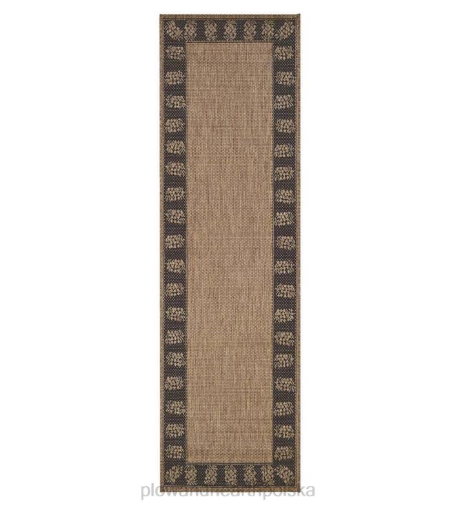 Plow & Hearth dywanik polipropylenowy z werandą i ananasem do użytku wewnątrz i na zewnątrz 02XR61441 artykuły gospodarstwa domowego