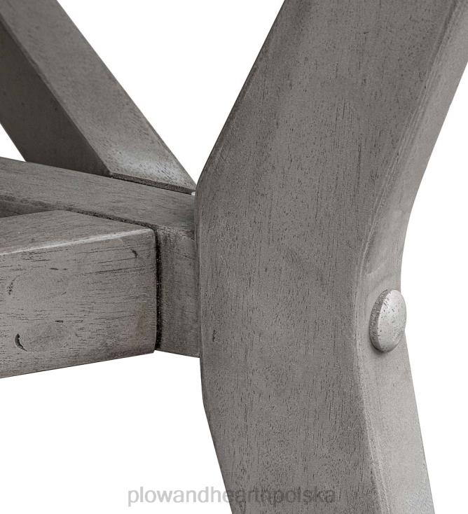 Plow & Hearth Zestaw wypoczynkowy do zewnętrznej sofy segmentowej ridgewind ze stołem koktajlowym 02XR61133 artykuły gospodarstwa domowego