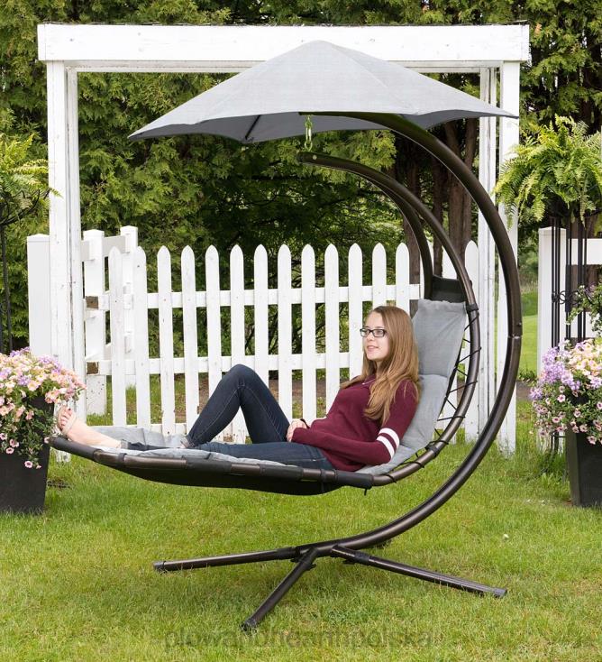 Plow & Hearth wiszący fotel marzeń - turkusowy 02XR61148 artykuły gospodarstwa domowego