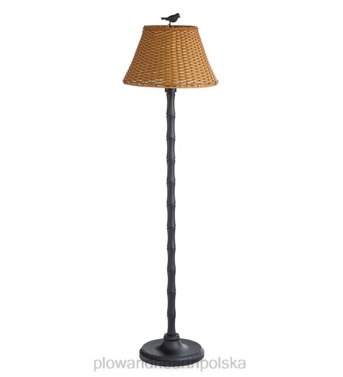 Plow & Hearth wodoodporna lampa zewnętrzna z wikliny 02XR61110 artykuły gospodarstwa domowego