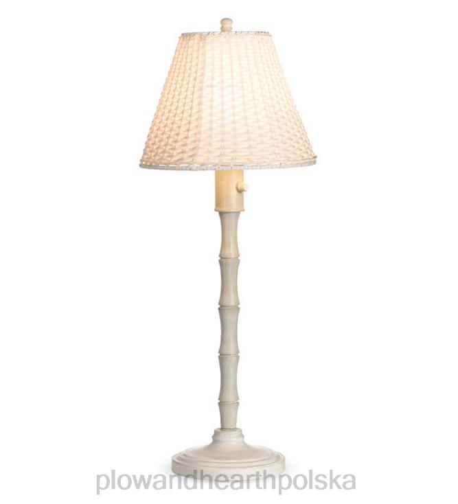 Plow & Hearth wodoodporna lampa zewnętrzna z wikliny 02XR61110 artykuły gospodarstwa domowego