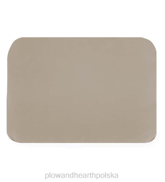 Plow & Hearth Wymienna poduszka do otomany meblowej Claremont - leśna zieleń 02XR61208 artykuły gospodarstwa domowego