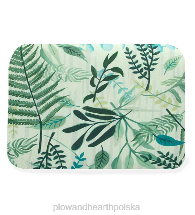 Plow & Hearth Wymienna poduszka do otomany meblowej Claremont - leśna zieleń 02XR61208 artykuły gospodarstwa domowego