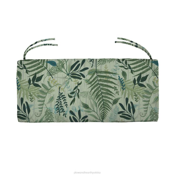 Plow & Hearth klasyczna poduszka na huśtawkę/ławkę z wiązaniami, 59